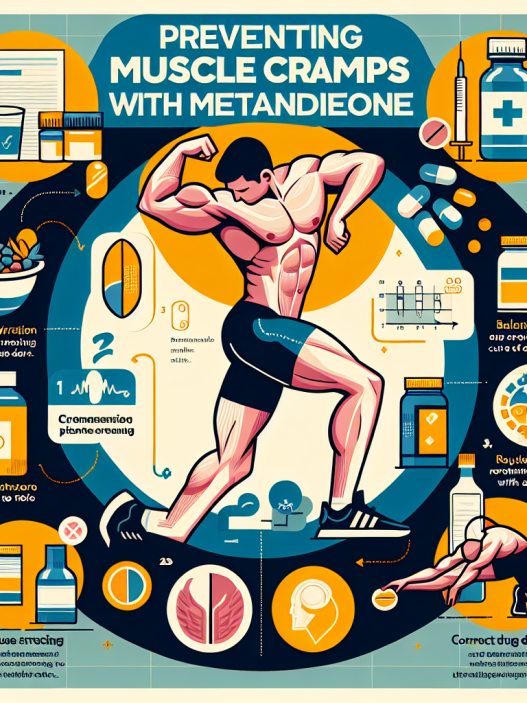 Cómo prevenir calambres musculares con Metandienona