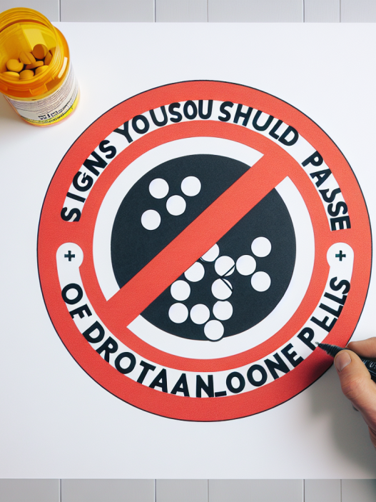 Qué señales indican que debes pausar el uso de Drostanolone pastillas