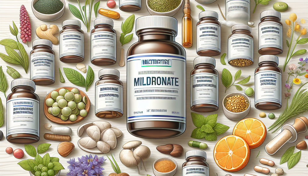 Qué suplementos naturales equilibran el uso de Mildronate Dihydricume