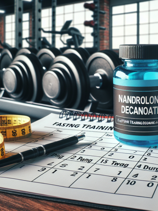 Decanoato de nandrolona y entrenamiento en ayunas
