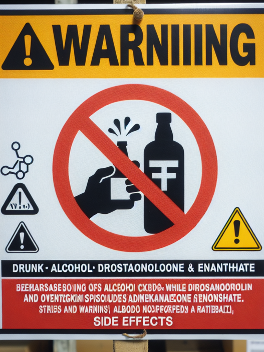 ¿Se puede beber alcohol mientras se usa Enantato de Drostanolona?