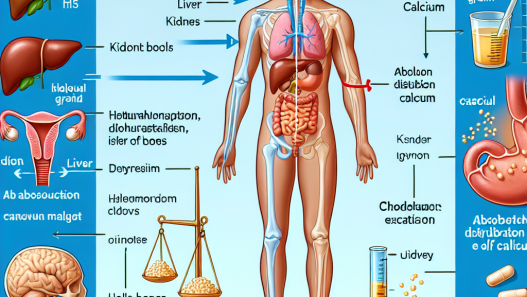 Cómo afecta Hormona del crecimiento al metabolismo del calcio