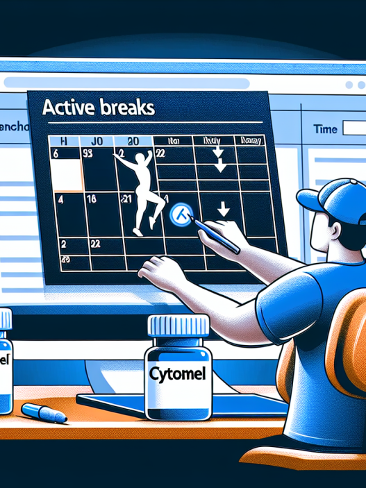 Cómo programar descansos activos mientras usas Cytomel