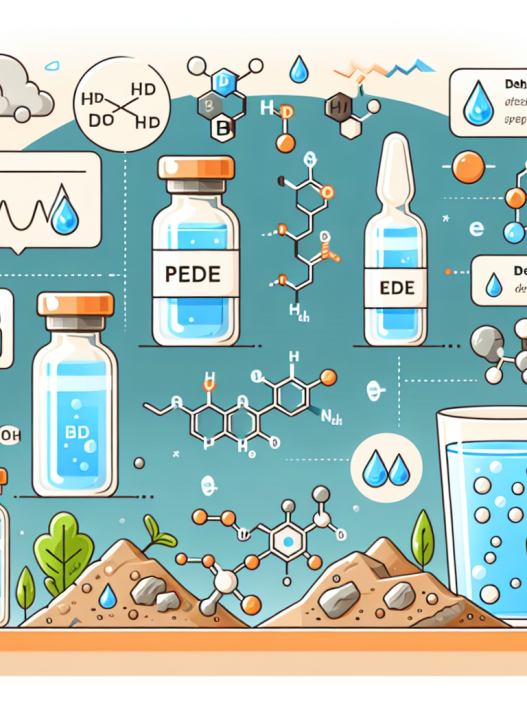 Preparados de péptidos y riesgos de deshidratación