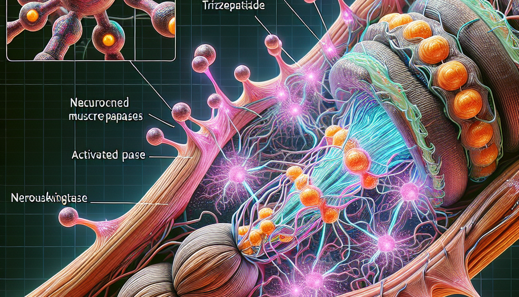 Tirzepatide en fases de activación neuromuscular