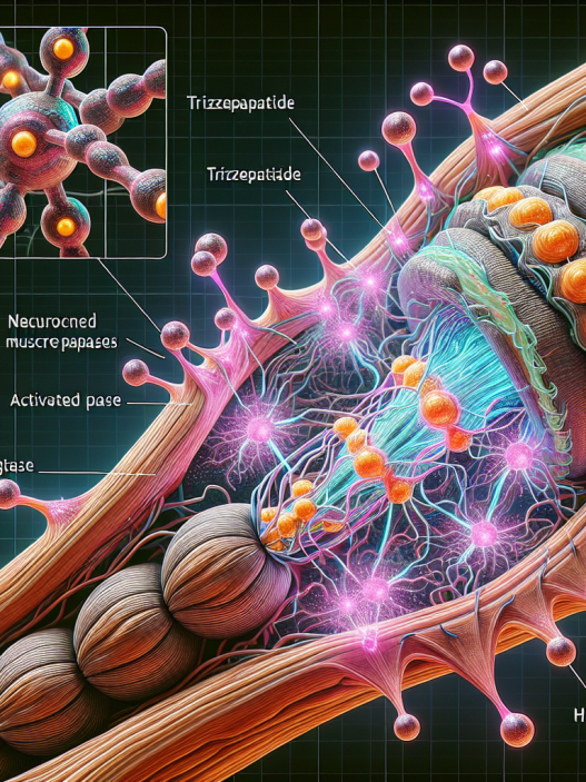Tirzepatide en fases de activación neuromuscular