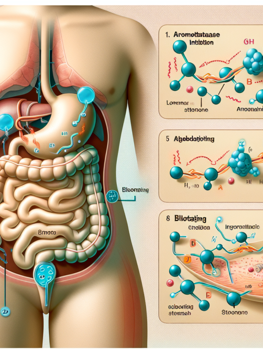 Bloqueadores de la aromatasa y sensación de hinchazón abdominal
