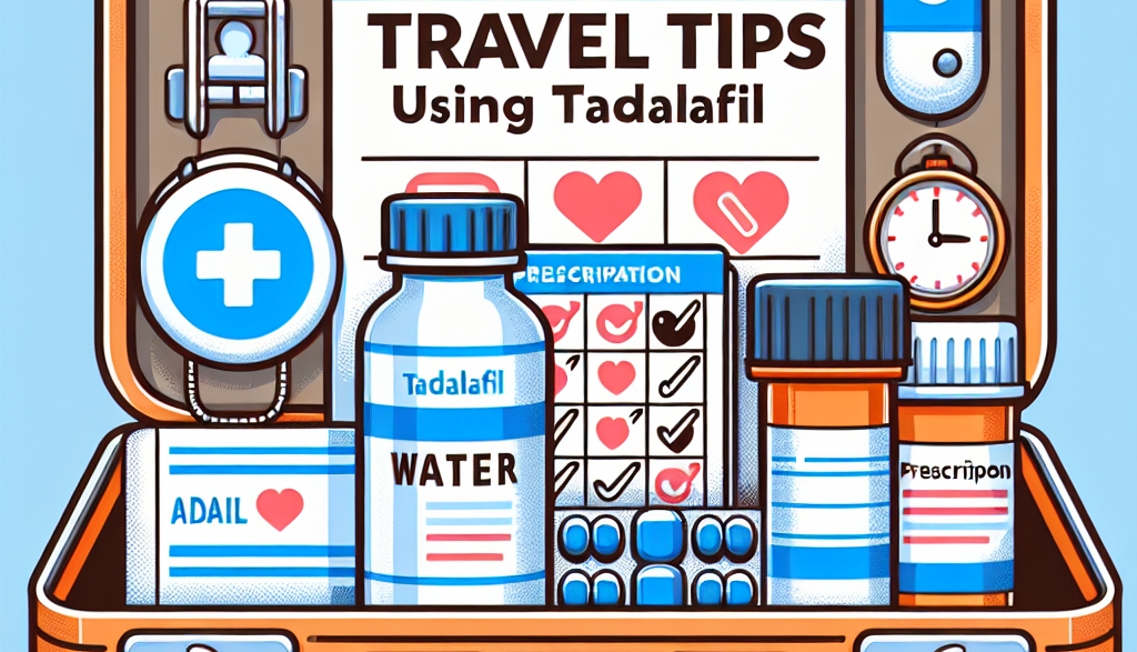 Consejos para viajar mientras usas Tadalafil