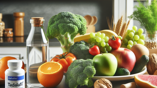 Dieta recomendada durante el uso de Tadalafil