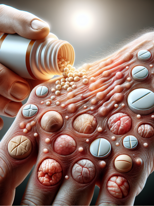 Efectos sobre la piel tras usar Sildenafil Citrate (Viagra generic)