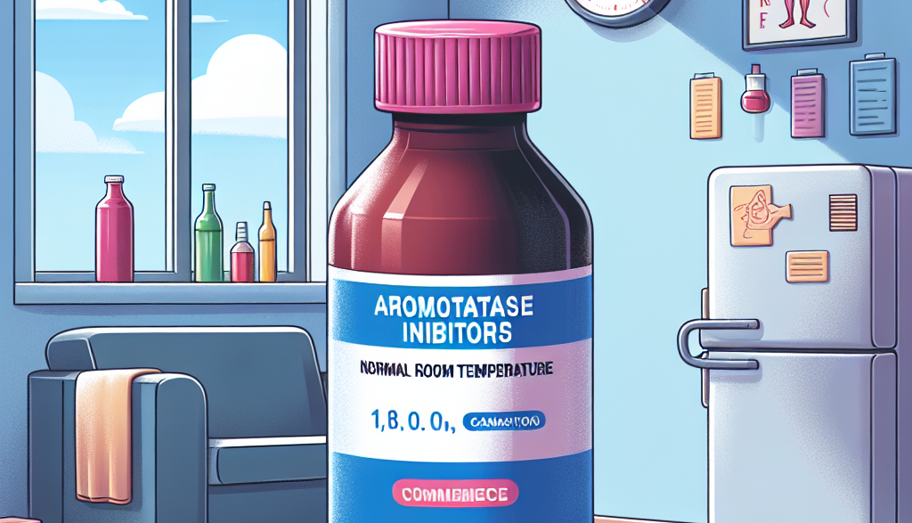 ¿Es necesario refrigerar Bloqueadores de la aromatasa?