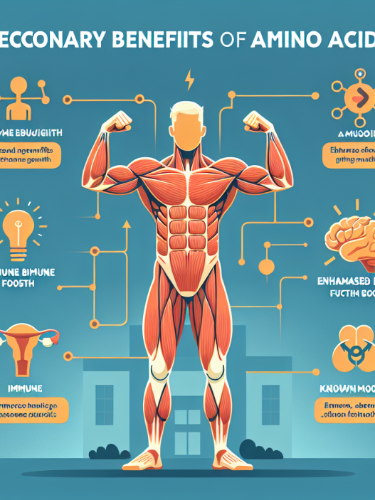 Qué beneficios secundarios se reportan con Aminoácidos