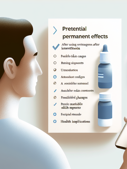 Qué efectos pueden ser permanentes tras Isotretinoina