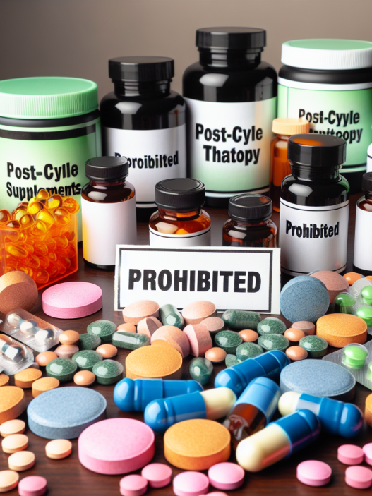Suplementos prohibidos con Terapia post-cíclica