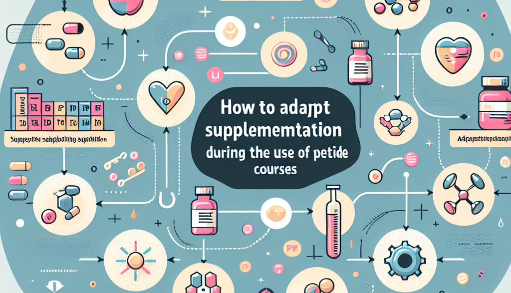 Cómo adaptar la suplementación durante el uso de Cursos de péptidos