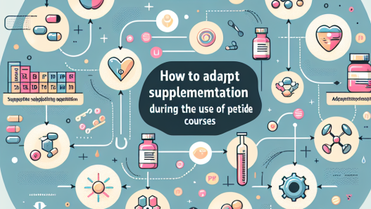 Cómo adaptar la suplementación durante el uso de Cursos de péptidos