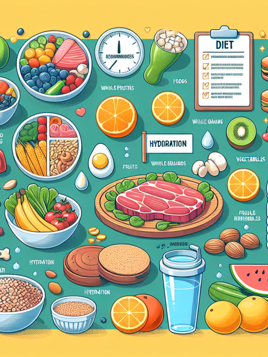 Dieta recomendada durante el uso de Prohormon