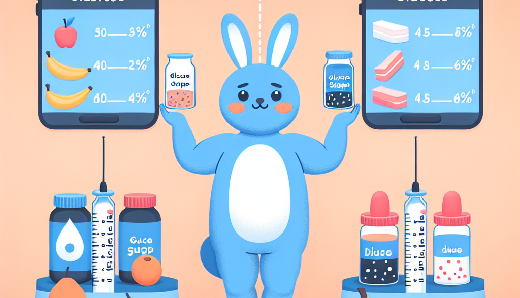 Diferencias en resultados al usar Apoyo a la glucosa con y sin insulina