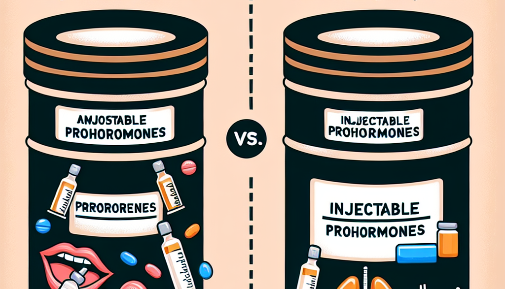 Diferencias entre Prohormon oral e inyectable