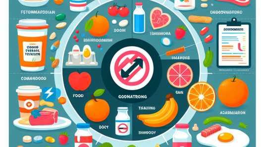 Qué evitar comer al usar Gonadotropina