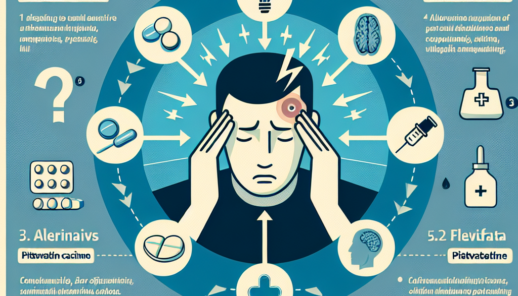 Qué tomar si Pitavastatina cálcica causa dolor de cabeza