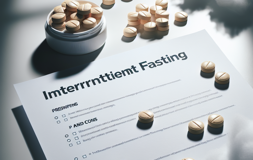 Pastillas de trembolona con ayuno intermitente: pros y contras