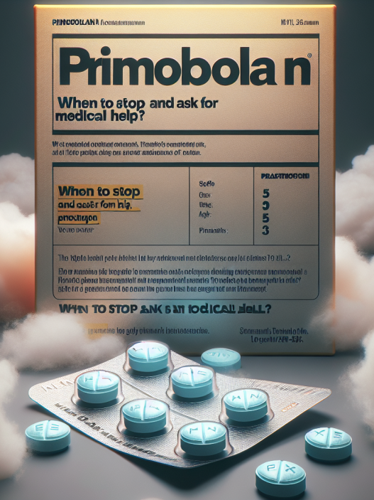 Primobolan (Metenolona) pastillas: cuándo parar y pedir ayuda médica